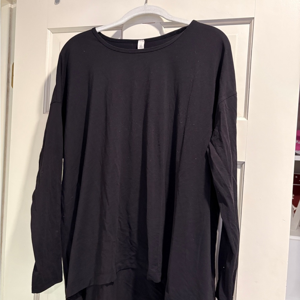 Lululemon Athletica Black Long Sleeve Top